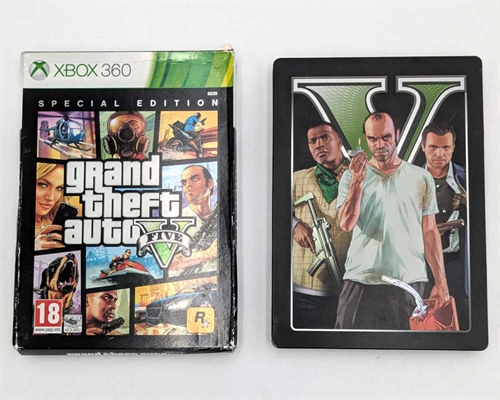 Grand Theft Auto V Special Edition - XBOX 360 - I æske (B Grade) (Genbrug)